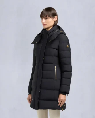 Parka Gold Series Nyluxe Watershed con bordi in shearling