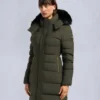 Parka Gold Series Nyluxe Watershed con bordi in shearling