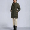 Parka Gold Series Nyluxe Watershed con bordi in shearling