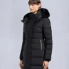 Parka Gold Series Nyluxe Watershed con bordi in shearling