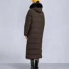 Parka Nyluxe Chelia con bordo in shearling