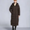 Parka Nyluxe Chelia con bordo in shearling