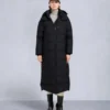 Parka Nyluxe Chelia con bordo in shearling