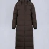 Parka Nyluxe Chelia con bordo in shearling