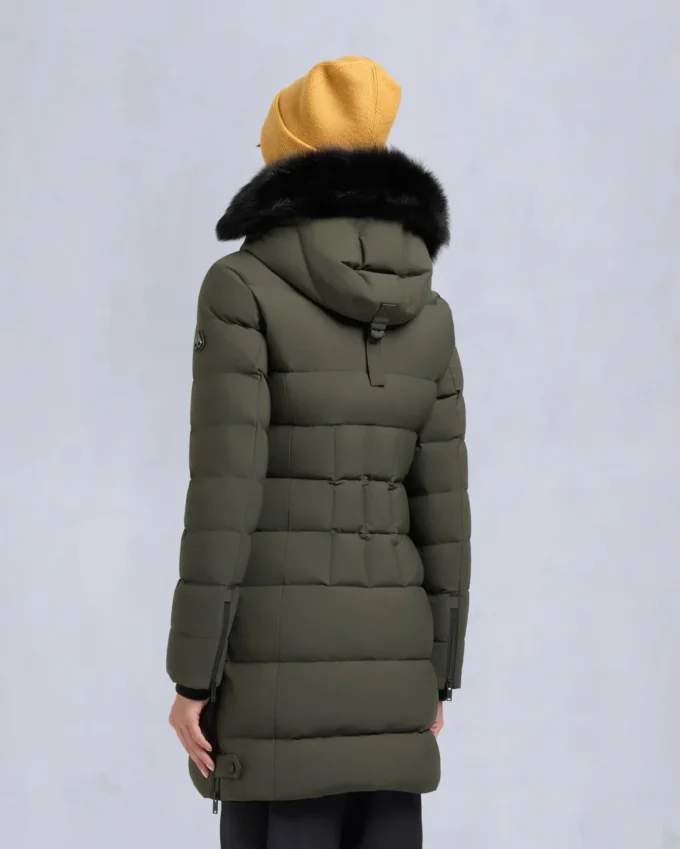 Parka Nyluxe Watershed con bordo in shearling