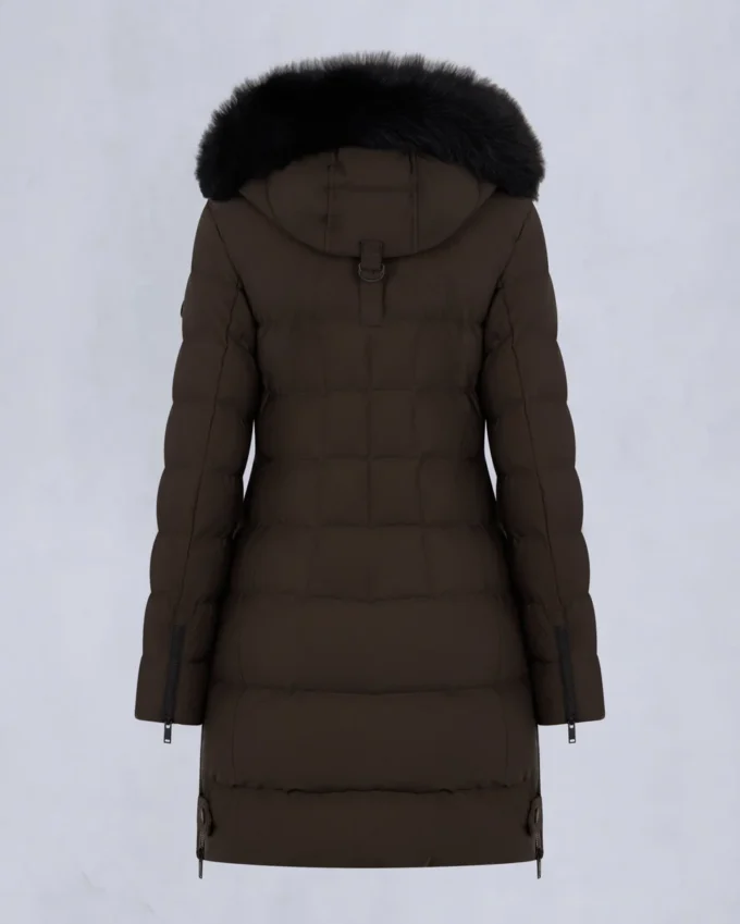 Parka Nyluxe Watershed con bordo in shearling