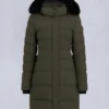 Parka Nyluxe Watershed con bordo in shearling