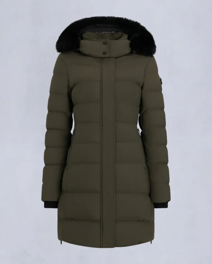 Parka Nyluxe Watershed con bordo in shearling