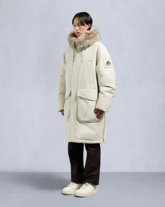 Parka originale Dawson con bordi in shearling