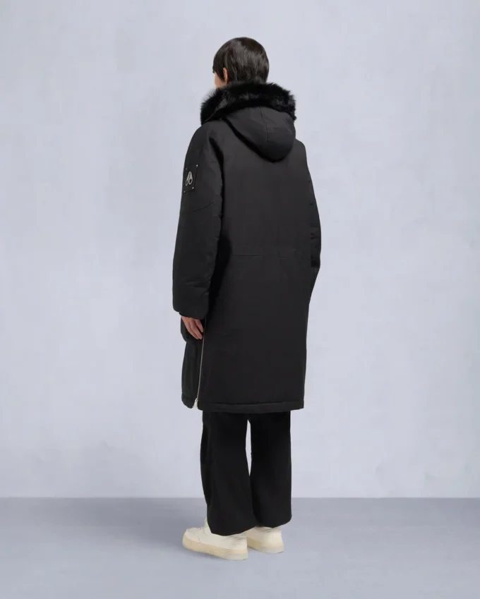 Parka originale Dawson con bordi in shearling