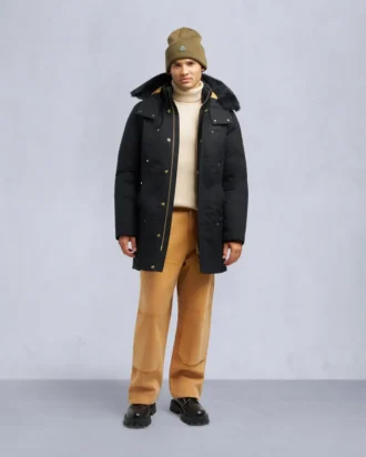 Parka Stirling con bordi in montone della serie Gold