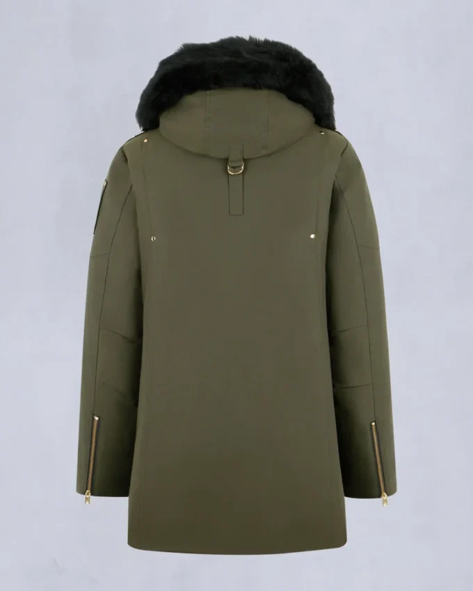 Parka Stirling con bordi in montone della serie Gold