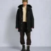 Parka Stirling con bordi in shearling originale