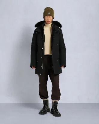 Parka Stirling con bordi in shearling originale