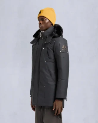 Parka Stirling con bordi in shearling originale