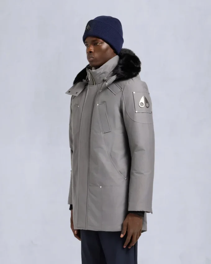 Parka Stirling con bordi in shearling originale