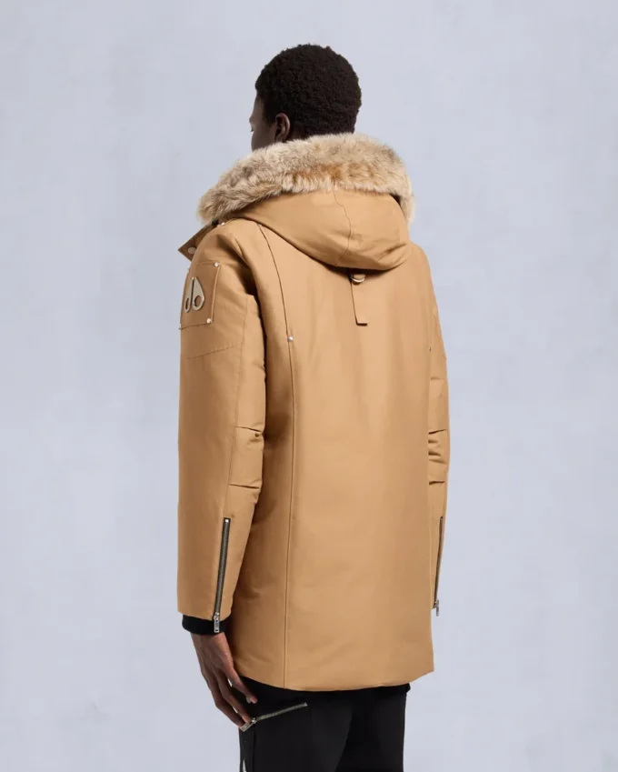 Parka Stirling con bordi in shearling originale
