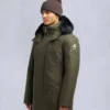 Parka Stirling con bordi in shearling originale