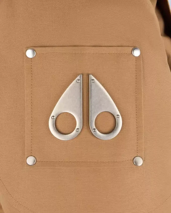 Parka Stirling con bordi in shearling originale