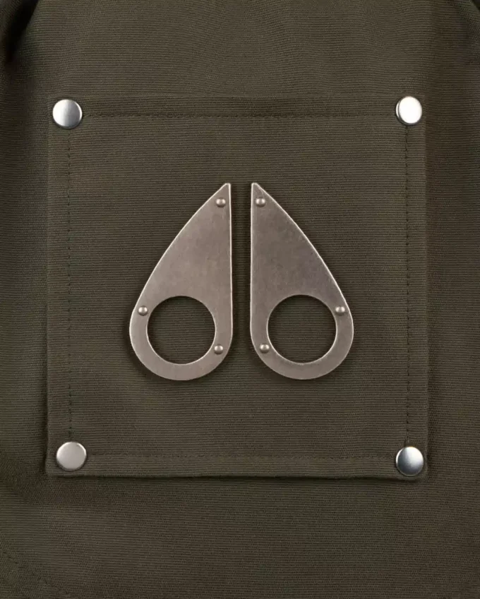 Parka Stirling con bordi in shearling originale