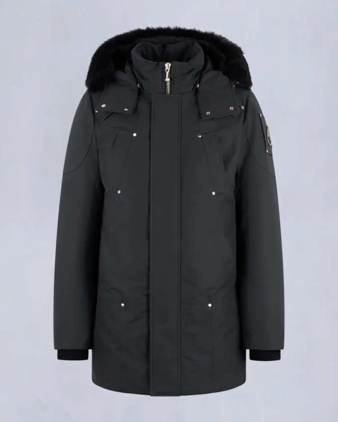 Parka Stirling con bordi in shearling originale