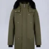 Parka Stirling con bordi in shearling originale