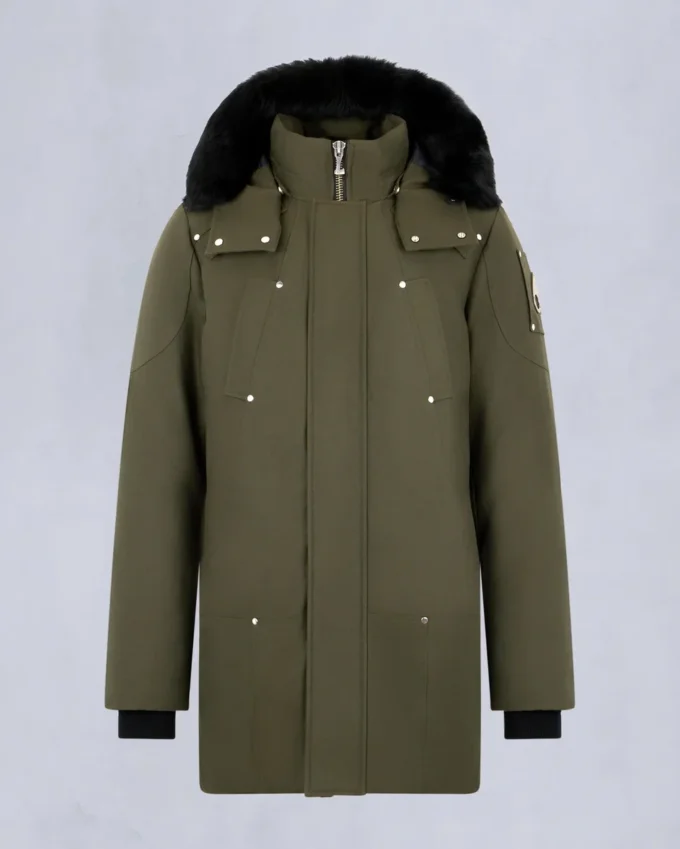 Parka Stirling con bordi in shearling originale