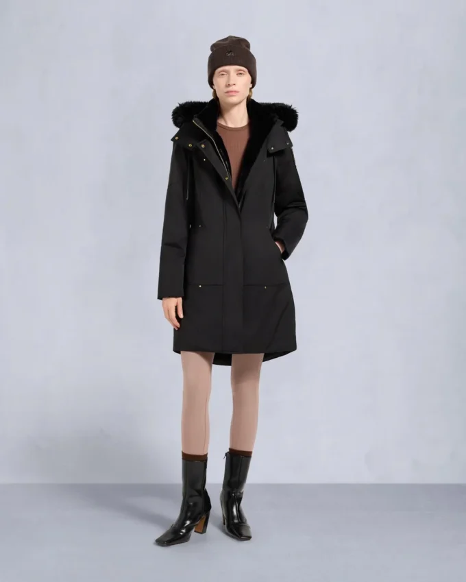 Parka Stirling in raso della serie Gold