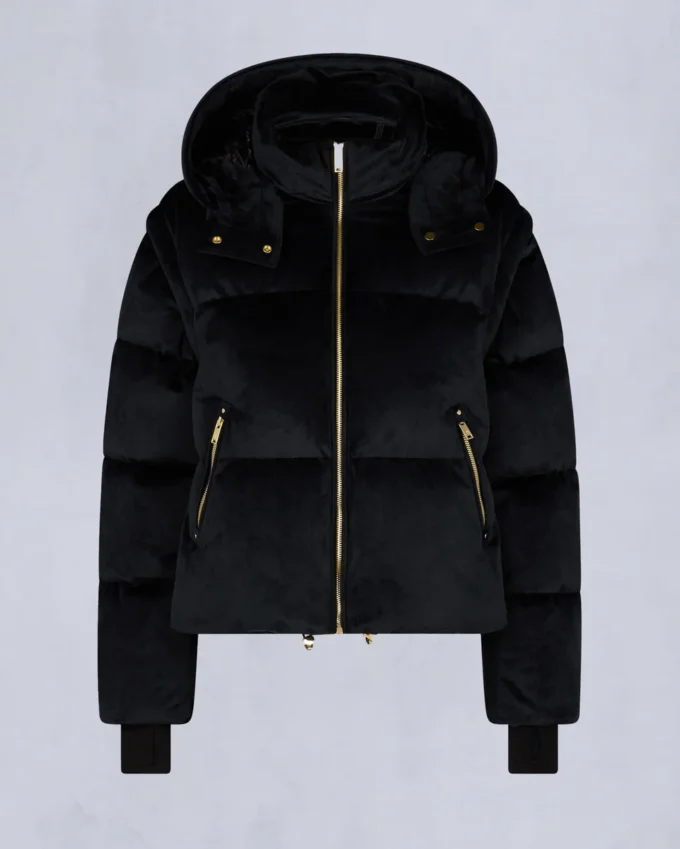 Piumino in velluto Misti della serie Gold